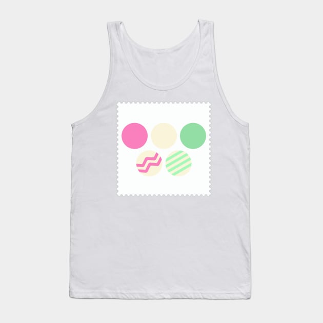 Milky Caps Tank Top by Valshin